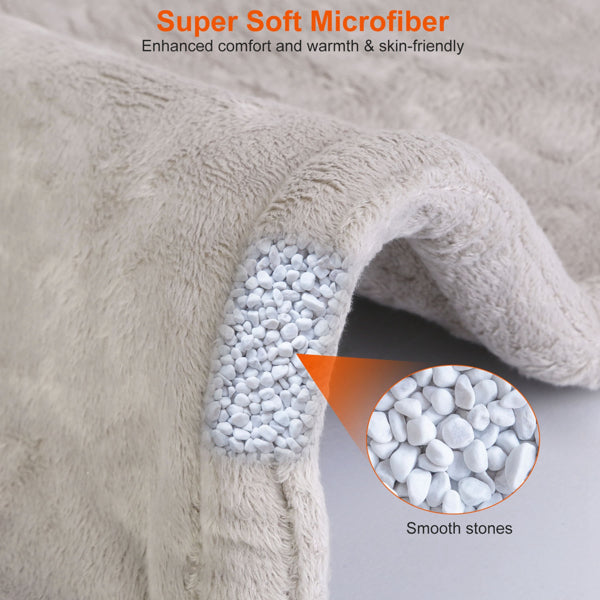 PostureLab™ Large Weighted Heating Pad For Neck And Shoulders