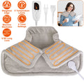 PostureLab™ Large Weighted Heating Pad For Neck And Shoulders