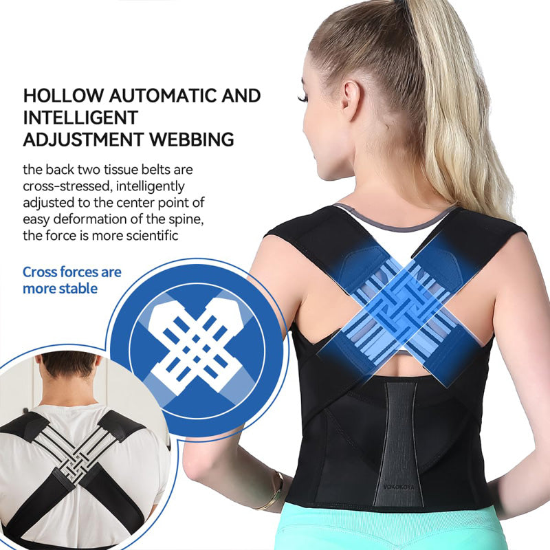 PostureLab™ Align Back Brace Posture Corrector – Adjustable Support for Daily Alignment